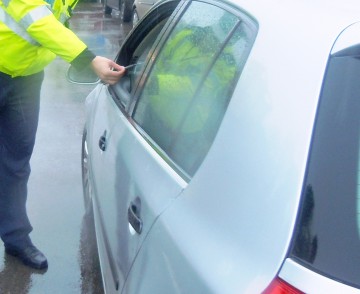 Constănţean cu permisul suspendat, prins în trafic